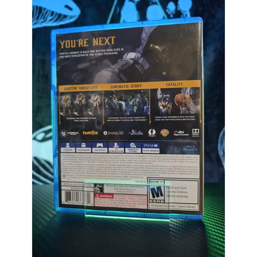 Sony PlayStation 4 Mortal Kombat 11 2019